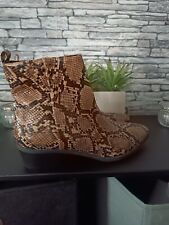 Bottine python camaïeu d'occasion  Thiais