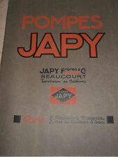 Superbe catalogue pompes d'occasion  Vesoul