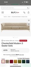 Slf24 cream sofa for sale  WOLVERHAMPTON