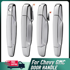 4pcs chrome door for sale  USA