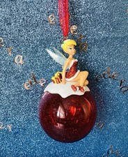 Disney glass tinkerbell for sale  NOTTINGHAM