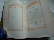Leucippé clitophon 1880 d'occasion  Rosheim