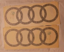 Audi aufkleber ringe gebraucht kaufen  Bad Sooden-Allendorf