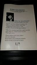 Bobby goldsboro love for sale  Palm Bay