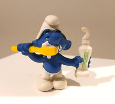 Rare smurfs toothpaste d'occasion  Expédié en Belgium