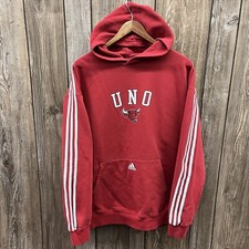 Moletom com capuz vintage Nebraska Omaha UNO Mavericks Adidas vermelho masculino grande comprar usado  Enviando para Brazil