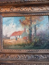 Antique oil painting for sale  BURNLEY