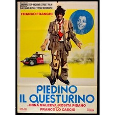 Manifesto piedino questurino usato  Nocera Superiore