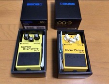 Boss SD-1 Super Overdrive OD-3 Pedal de Overdrive 2 Peças Conjunto de Efeitos Usado, usado comprar usado  Enviando para Brazil