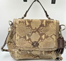 Coach exotic python for sale  Forest Hills