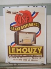 Authentique affiche ancienne d'occasion  Viels-Maisons