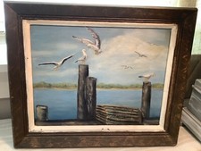 Vintage original oil for sale  Hoschton