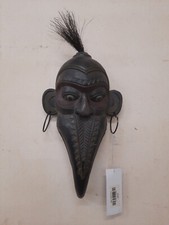 Maschera tribale legno usato  Roma
