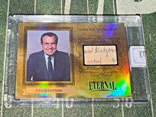 2024 Cortes Eternos Autêntica Relíquia História Richard Nixon Palavra Escrita à Mão /10 SSP comprar usado  Enviando para Brazil