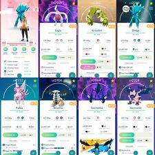 Pokémon Go lvl 44/ 198 Shiny/ 99 Legendary/ DIALGA AND PALKIA ORIGIN ADV EFFECT comprar usado  Enviando para Brazil