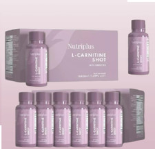 Nutriplus L-carnitina shot com chá verde para perda de peso e aumento de desempenho comprar usado  Enviando para Brazil
