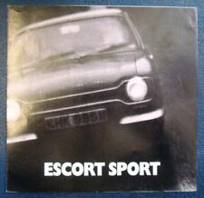 Ford escort sport for sale  LEICESTER