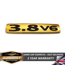 3.8v6 gold car for sale  BICESTER