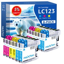 Używany, Zestaw farb LC 123 XL Kompatybilny z Brother MFC-J 4410 4510 470 DW DCP-J 4110W na sprzedaż Używany, Zestaw farb LC 123 XL Kompatybilny z Brother MFC-J 4410 4510 470 DW DCP-J 4110W na sprzedaż  Wysyłka do Poland