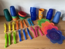 Plastik becher besteck gebraucht kaufen  Mörfelden-Walldorf