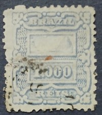Brasilien RHM 69 "cifras" 1888 1000 Réis, gestempelt comprar usado  Brasil 