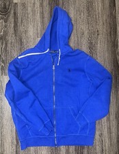 MOLETOM POLO RALPH TAMANHO LG LAUREN AZUL MARINHO ZÍPER FRONTAL, usado comprar usado  Enviando para Brazil