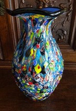 Glasvase murano millefiori gebraucht kaufen  Karlsruhe