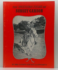THE WESTERN FILMS OF SUNSET CARSON MAGAZINE ALIAS BILLY THE KID EL PASO KID, usado comprar usado  Enviando para Brazil