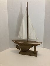 Wooden display sailboat for sale  Rockville