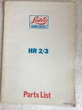 Lister marine diesel for sale  ANDOVER