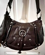 Brown leather shoulder for sale  WAKEFIELD