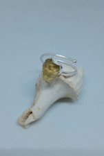 Bague réglable citrine d'occasion  Longpont-sur-Orge