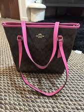 Coach leather tote for sale  Chambersburg