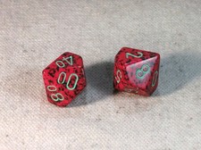 Lote de 2 dados de morango salpicados xadrez poliédrico gamer RPG jogos de mesa de tabuleiro comprar usado Lote de 2 dados de morango salpicados xadrez poliédrico gamer RPG jogos de mesa de tabuleiro comprar usado  Enviando para Brazil