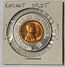 Split planchet encased for sale  Fort Wayne