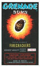 Original old firecracker for sale  Yucca Valley