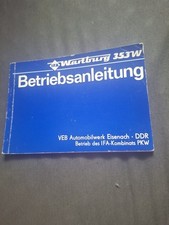 Ddr betriebsanleitung wartburg gebraucht kaufen  Berlin