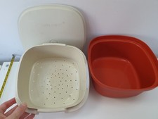 Vintage tupperware red for sale  READING