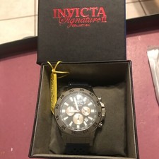 Relógios masculinos Invicta Signature II mergulhadores movimento quartzo mostrador preto 7442 comprar usado  Enviando para Brazil