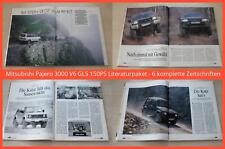 Mitsubishi Pajero 3000 V6 GLS 150PS Literaturpaket - 6 komplette Zeitschriften comprar usado  Enviando para Brazil