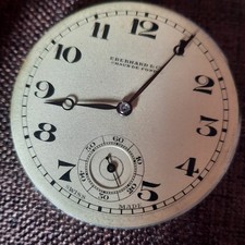 Eberhard taschenuhr uhrwerk gebraucht kaufen  Lippstadt