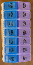 Weekly pill box for sale  Manchester