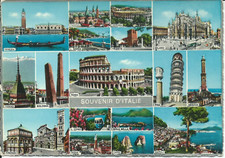 Lotto cartoline italia usato  Napoli