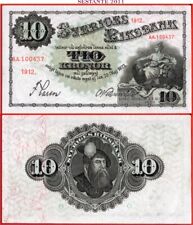 Svezia corone 1912 usato  Toritto