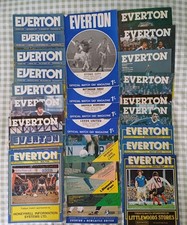 Everton programmes 1969 for sale  FERNDALE