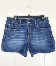 Shorts jeans feminino EUA Polo Assn azul escuro tamanho 12 verão Ralph Lauren comprar usado  Enviando para Brazil