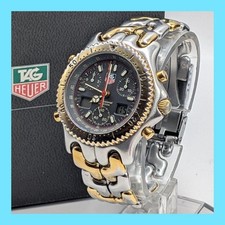 Cronógrafo TAG Heuer Ayrton Senna CG1122 0 Vintage Banhado a Ouro 7 Polegadas comprar usado  Enviando para Brazil