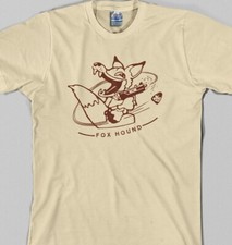 Camiseta Foxhound - engrenagem de metal sólida, logotipo, cobra sólida, big boss, msx, nes, estado quase perfeito comprar usado  Enviando para Brazil