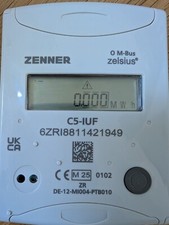 Wärmemengenzähler zenner zel gebraucht kaufen  Karlstadt