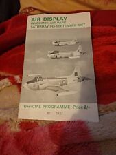 air display programme for sale  SLOUGH